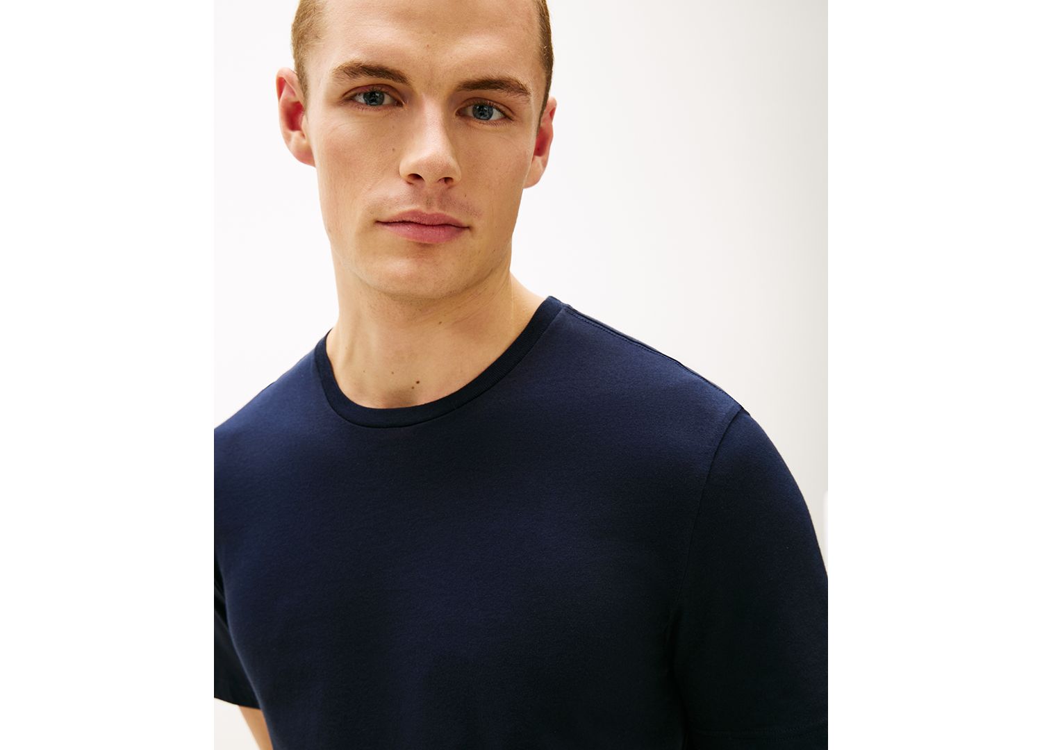 Men's Cotton Short-Sleeve Crewneck Undershirt, 3-Pack