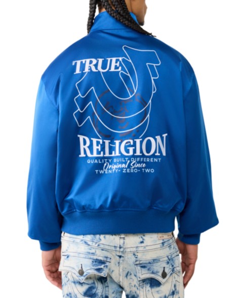 Мужские куртки True Religion Men's Satin Bomber Jacket