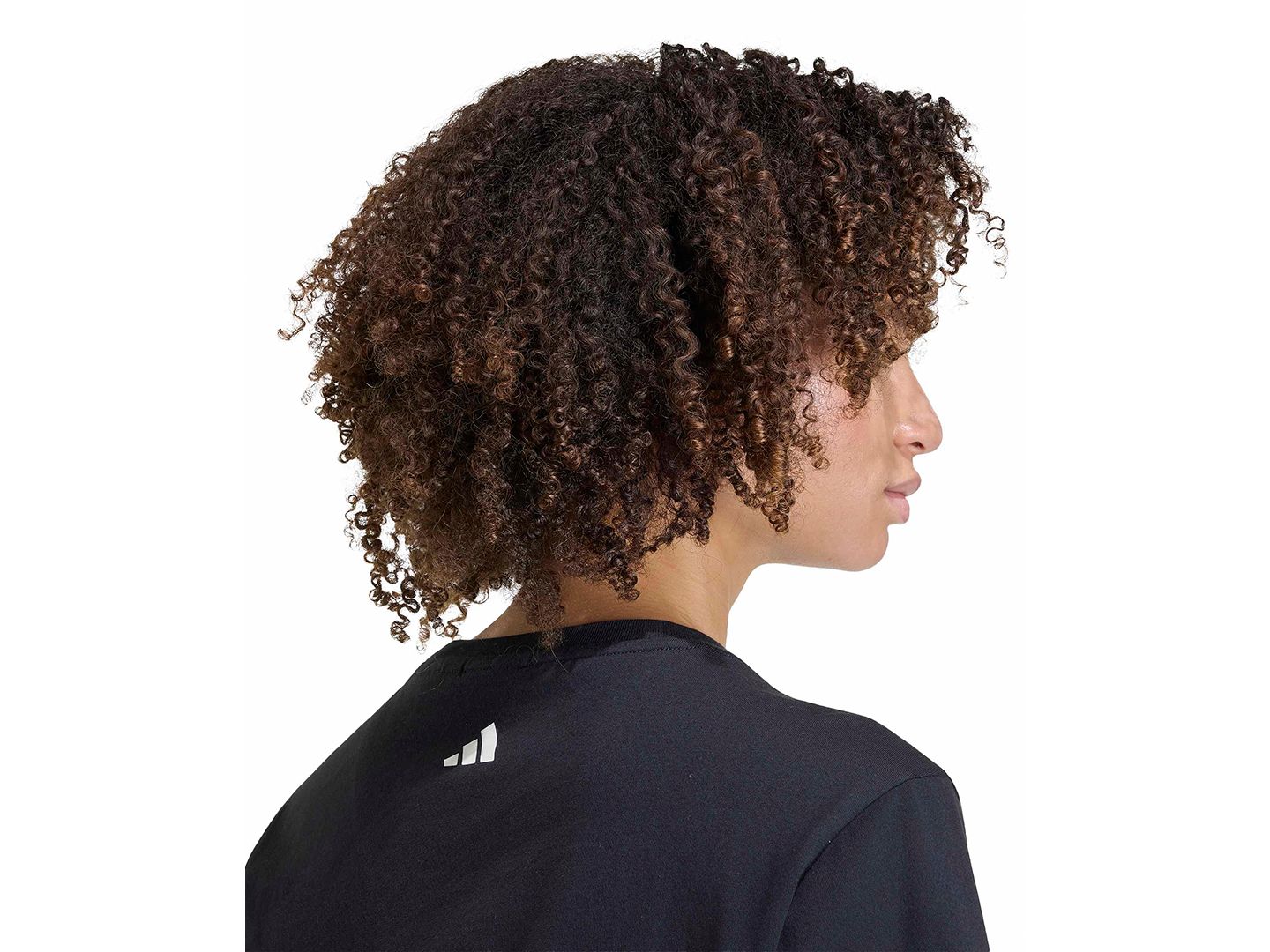 Женская футболка adidas X Farm Rio Graphic Training, цвет: Чёрный / Кремовый белый — фото 4