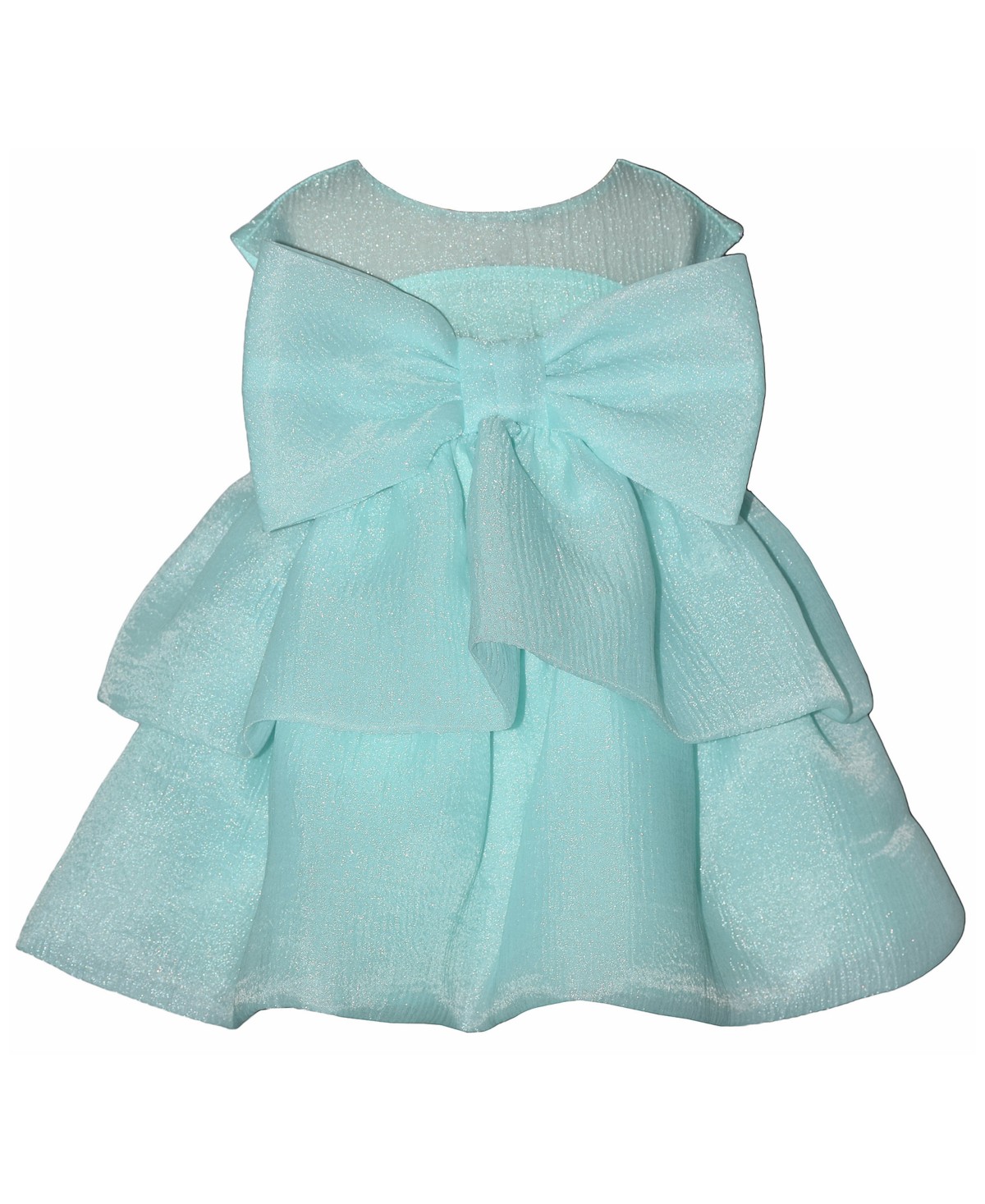 Детские Bonnie Baby Baby Girls' Sleeveless Dress with Bow — фото 1