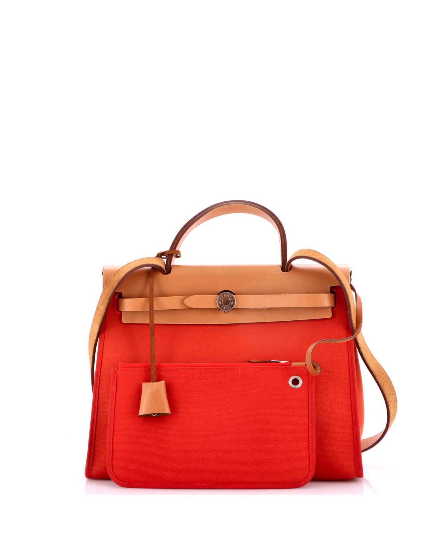 31 Herbag Zip Leather and Toile