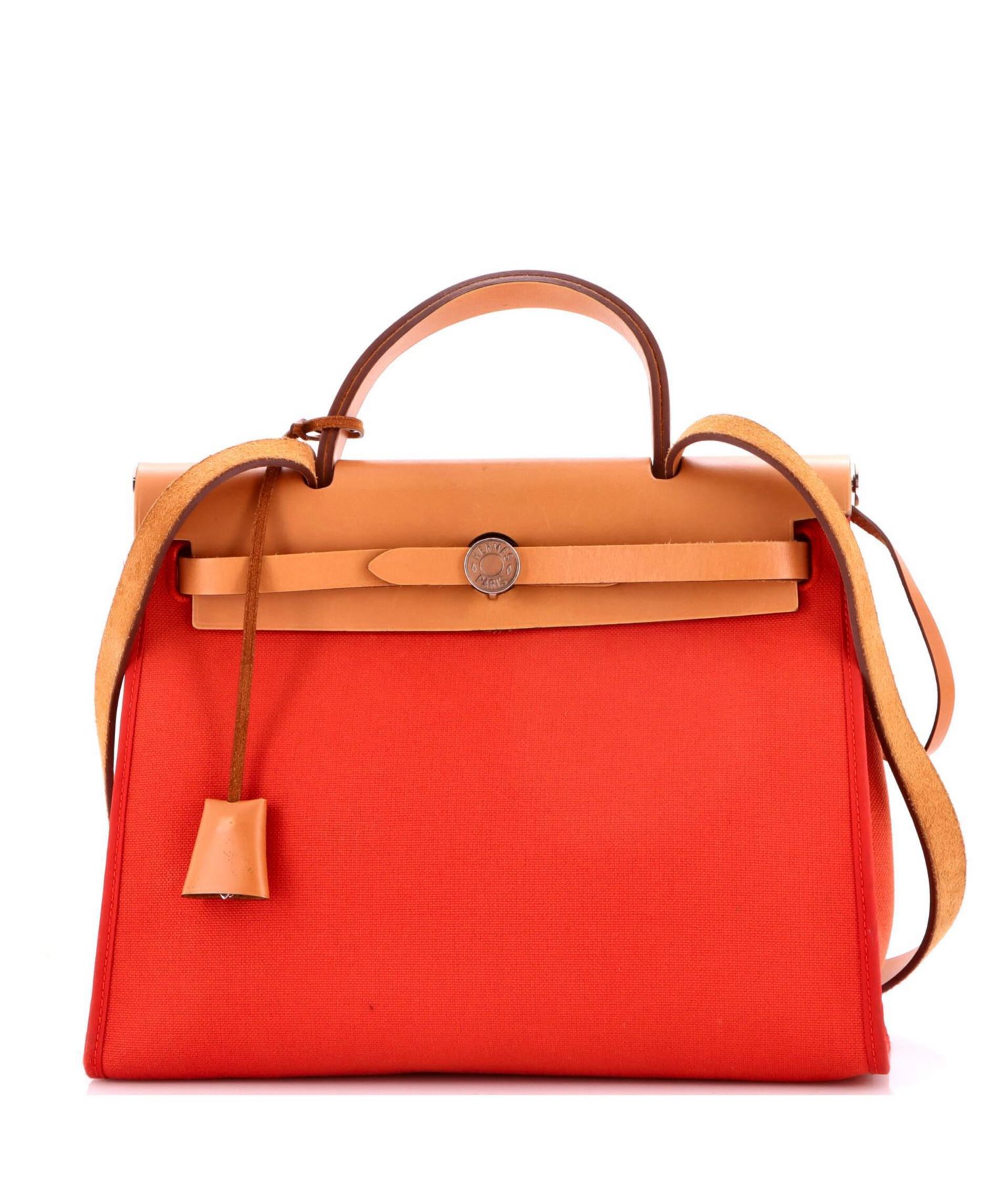 31 Herbag Zip Leather and Toile