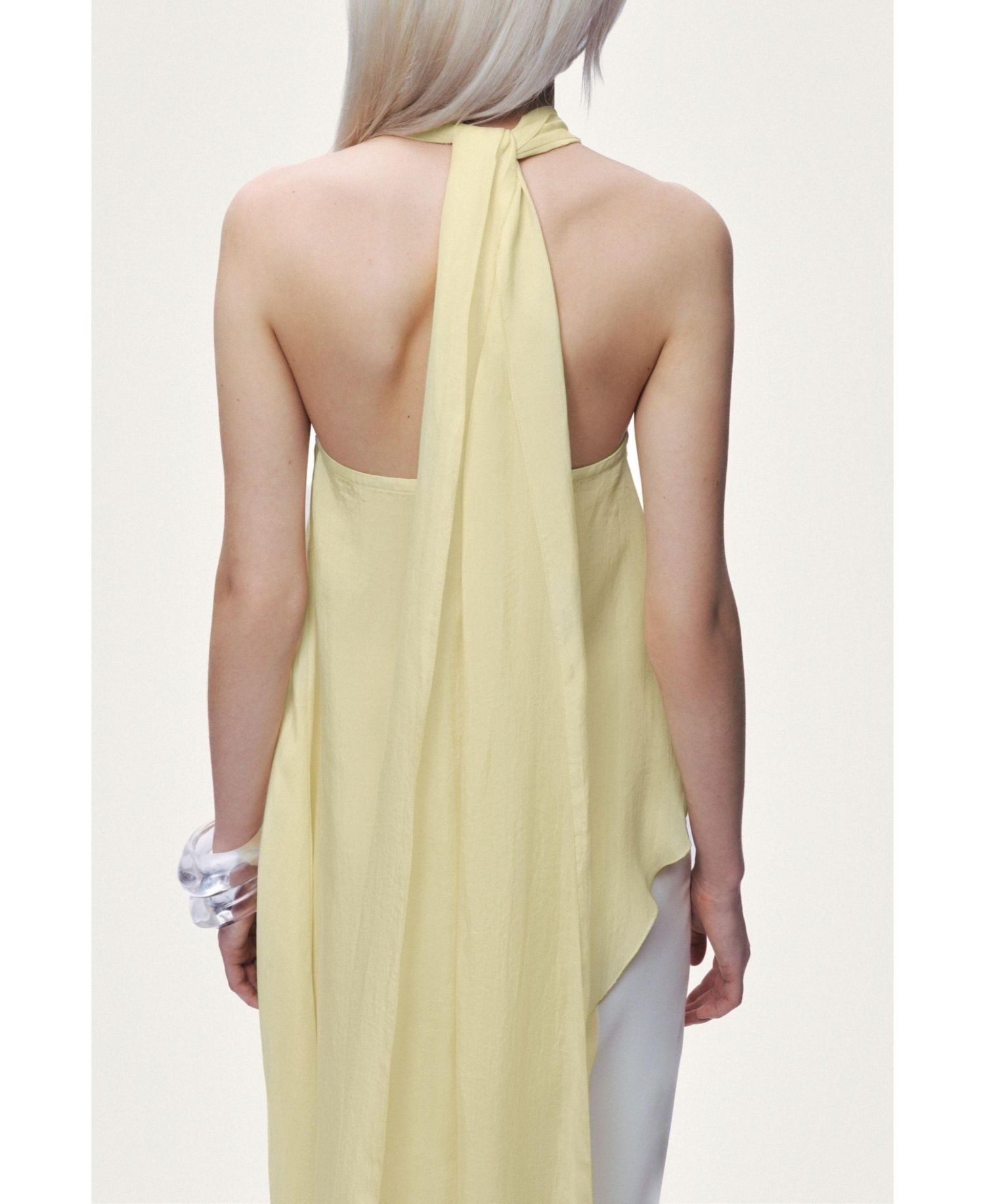 Women's Sleeveless Halter Blouse