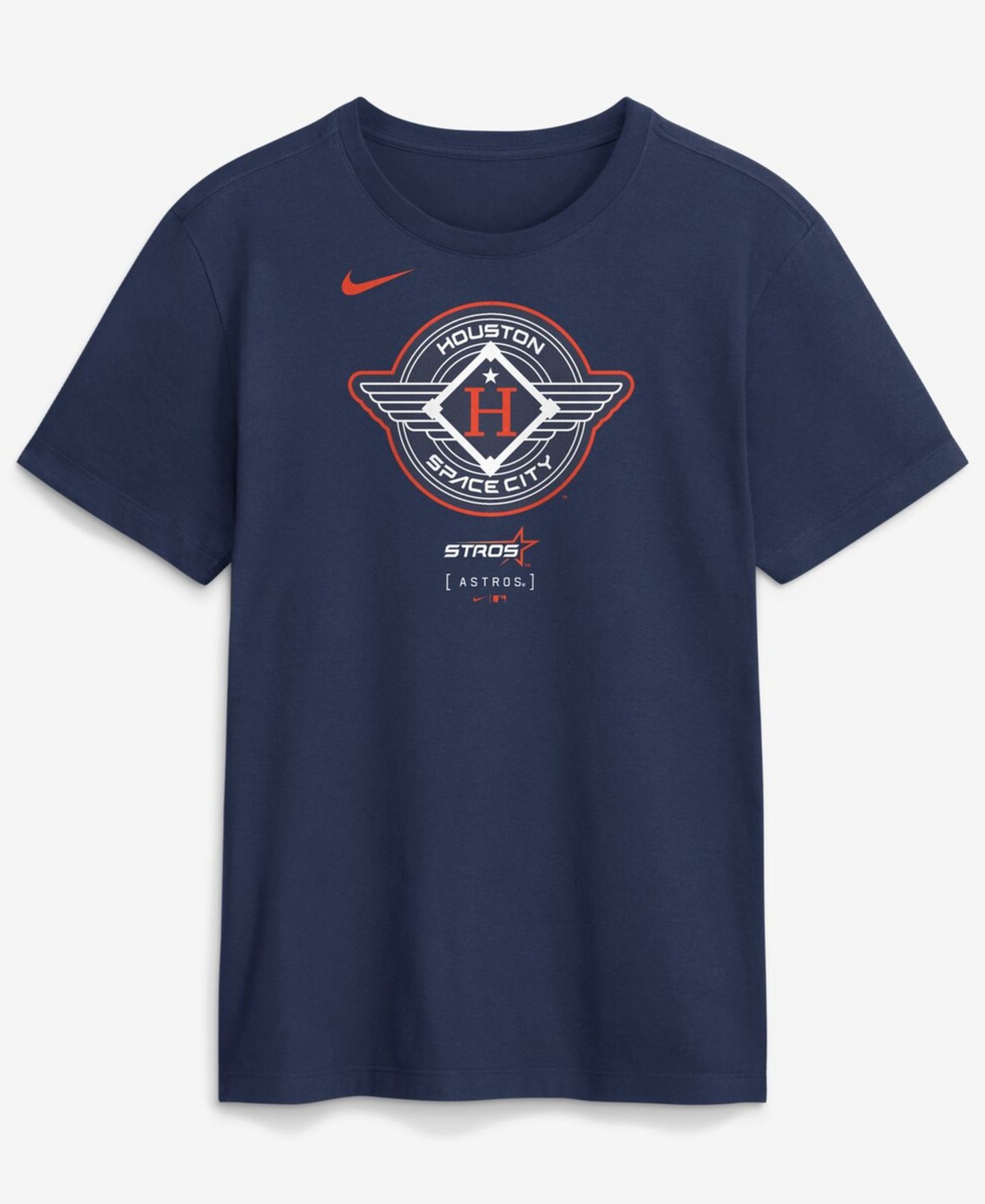 Мужская футболка Nike Navy Houston Astros City Connect Large Logo — фото 2