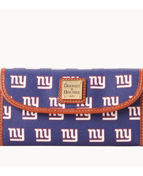 Dooney & Bourke New York Giants Team Color Continental Clutch