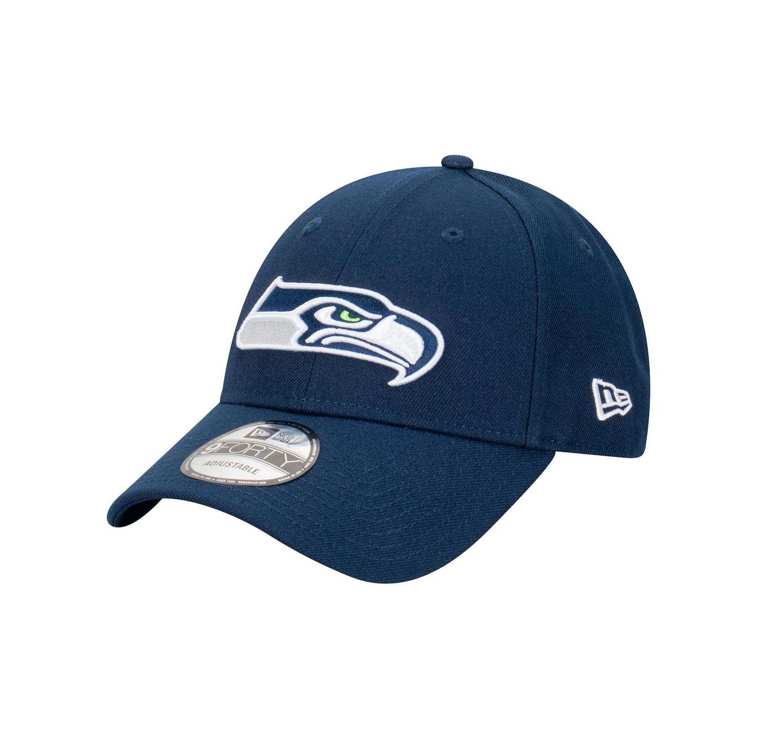 Men's College Navy Seattle Seahawks Core Team 9FORTY Adjustable Hat