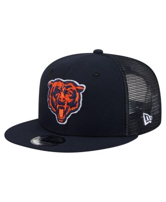 Men's Navy Chicago Bears Core Team 9FIFTY Trucker Snapback Hat