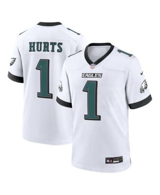 Men's Jalen Hurts White Philadelphia Eagles Game Jersey
