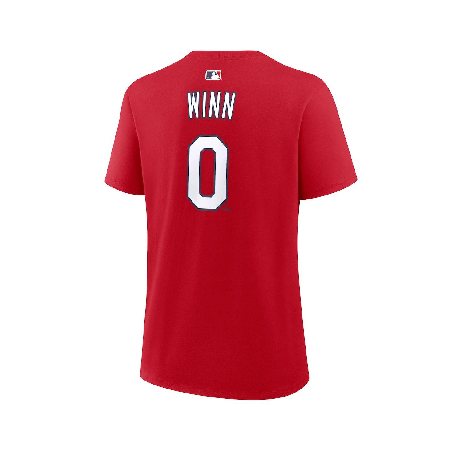Women's Masyn Winn Red St. Louis Cardinals Name & Number T-Shirt