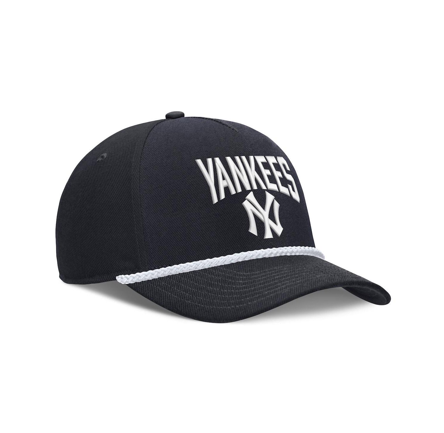 Men's Navy New York Yankees Cooperstown Rise Adjustable Hat