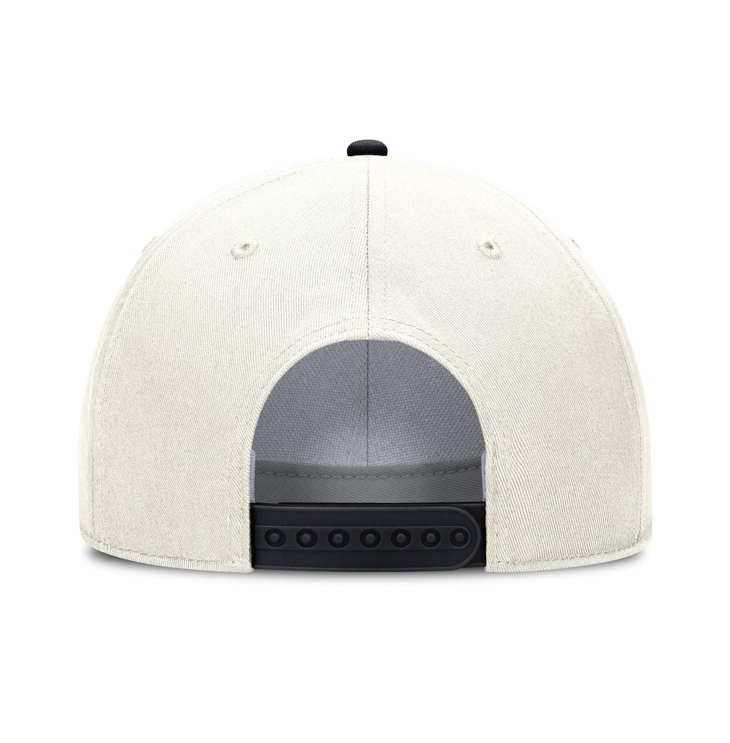 Мужская кепка Nike Cream New York Yankees Cooperstown Rise Adjustable Hat — фото 4