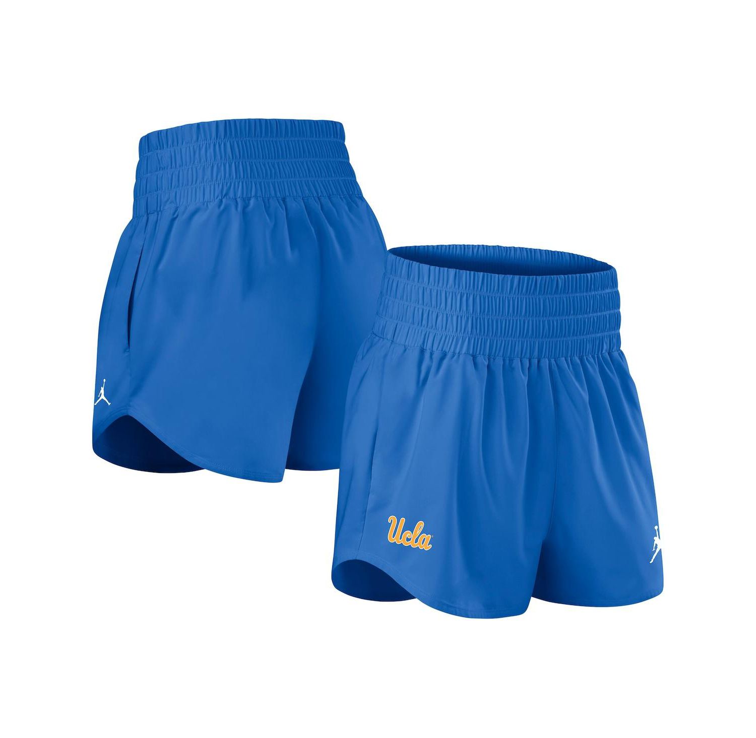 Women's Jordan Blue UCLA Bruins Performance One Dri-FIT High-Rise Shorts