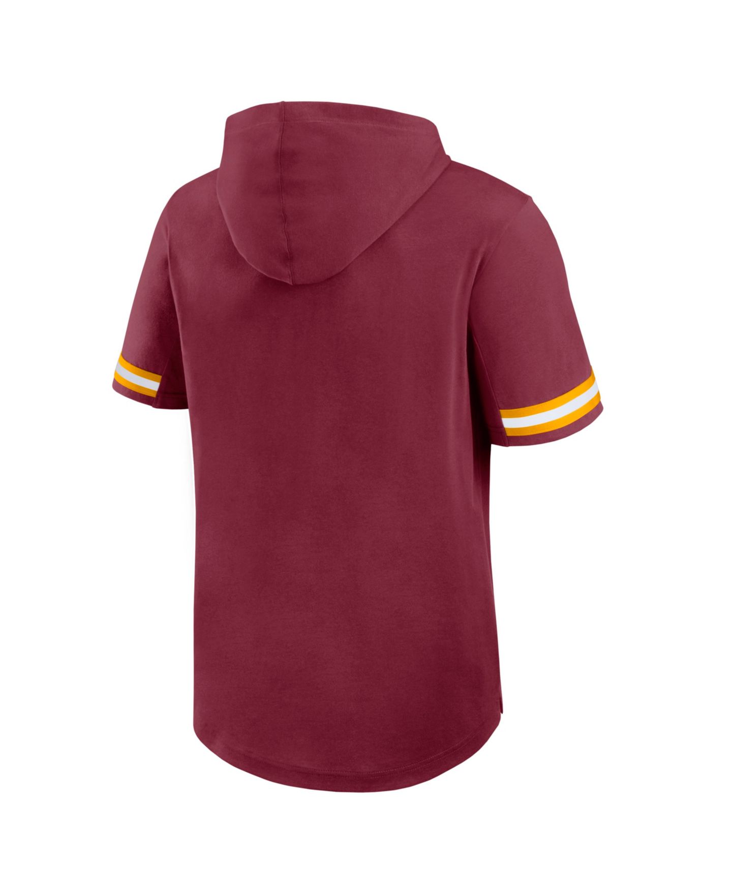 Мужская футболка Fanatics Burgundy Washington Commanders Optimal Play Short Sleeve Hooded — фото 3