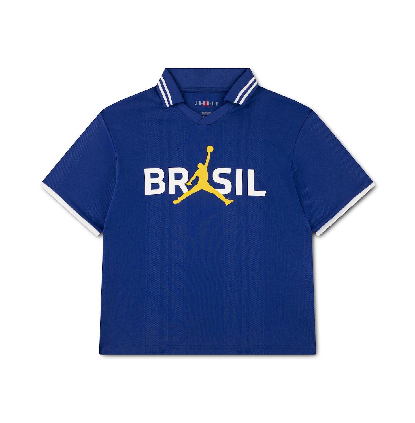 Детское поло Jordan Royal Brazil National Team Polo Shirt — фото 1