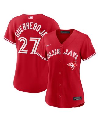 Women's Vladimir Guerrero Jr. Red Toronto Blue Jays Canada Day Replica Jersey