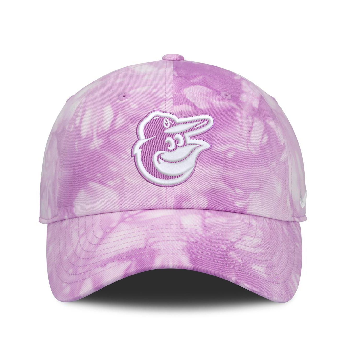 Женская кепка Nike Light Pink Baltimore Orioles Mother’s Day Club Adjustable Hat — фото 2