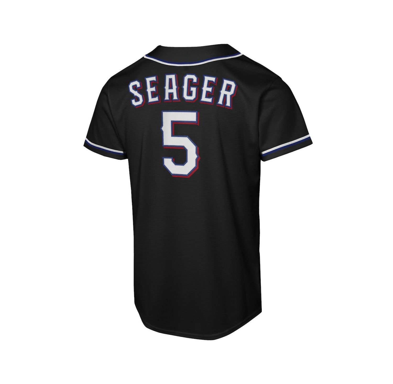 Big Boys and Girls Corey Seager Black Texas Rangers Fashion Replica Player Jersey