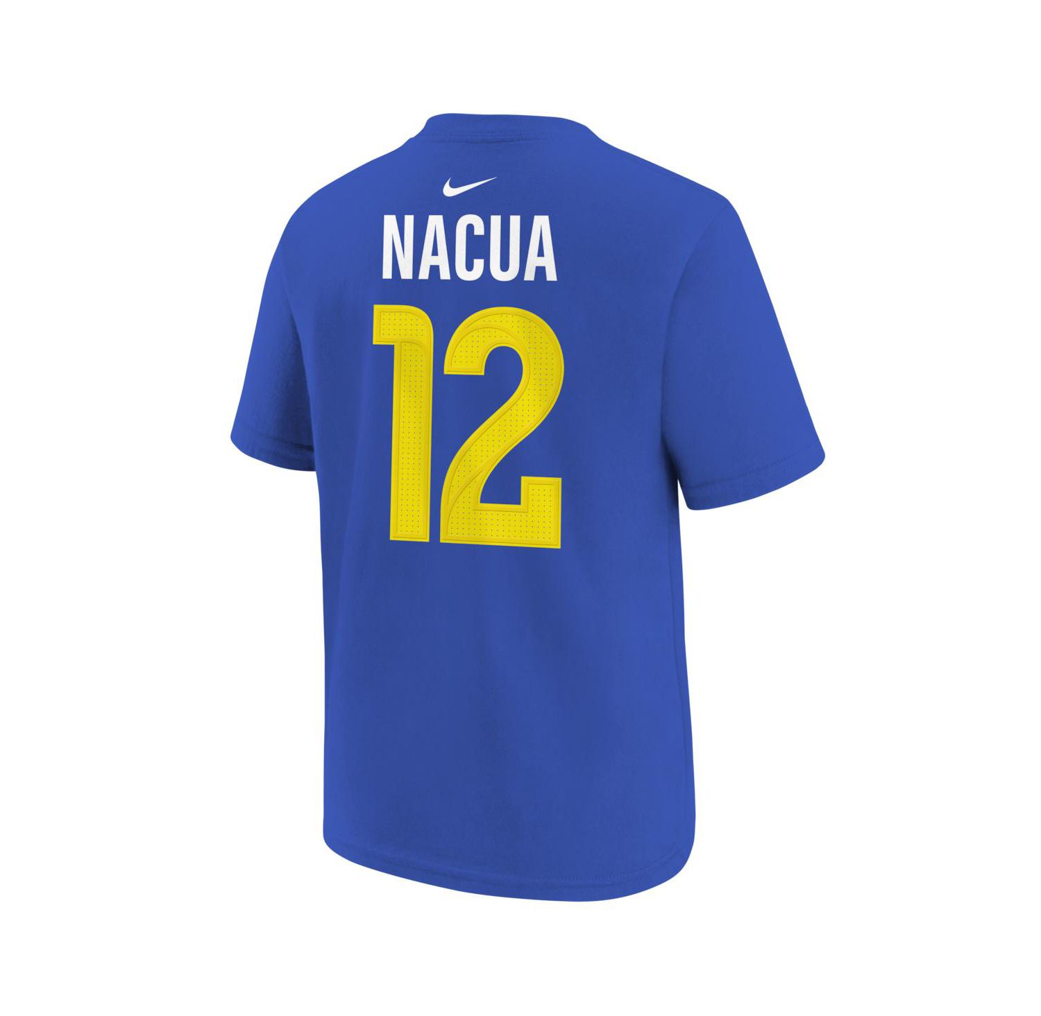 Big Boys and Girls Puka Nacua Royal Los Angeles Rams Name & Number T-Shirt