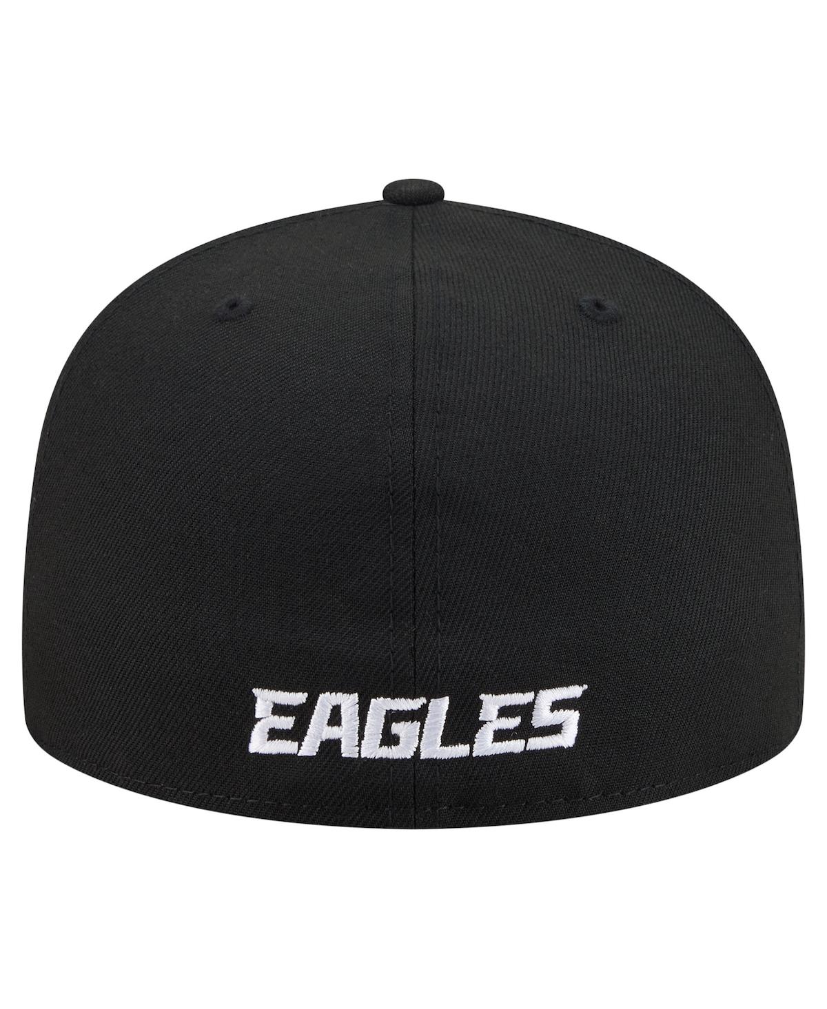 New Era Men's Black Philadelphia Eagles 59FIFTY Fitted Hat