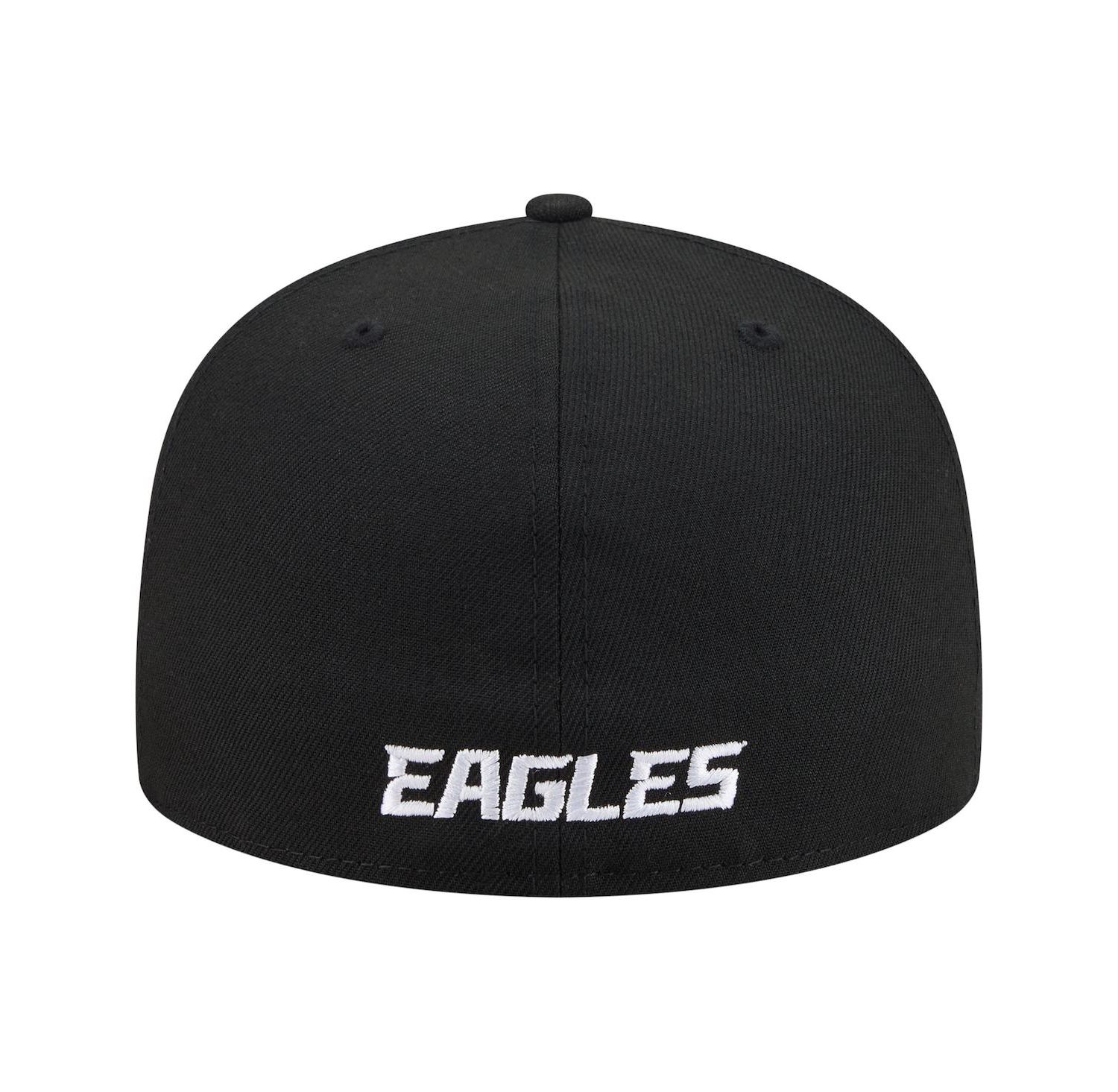 Men's Black Philadelphia Eagles 59FIFTY Fitted Hat
