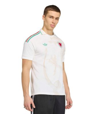 Men's White Wales National Team FIFA x World Cup 2026 Replica Jersey