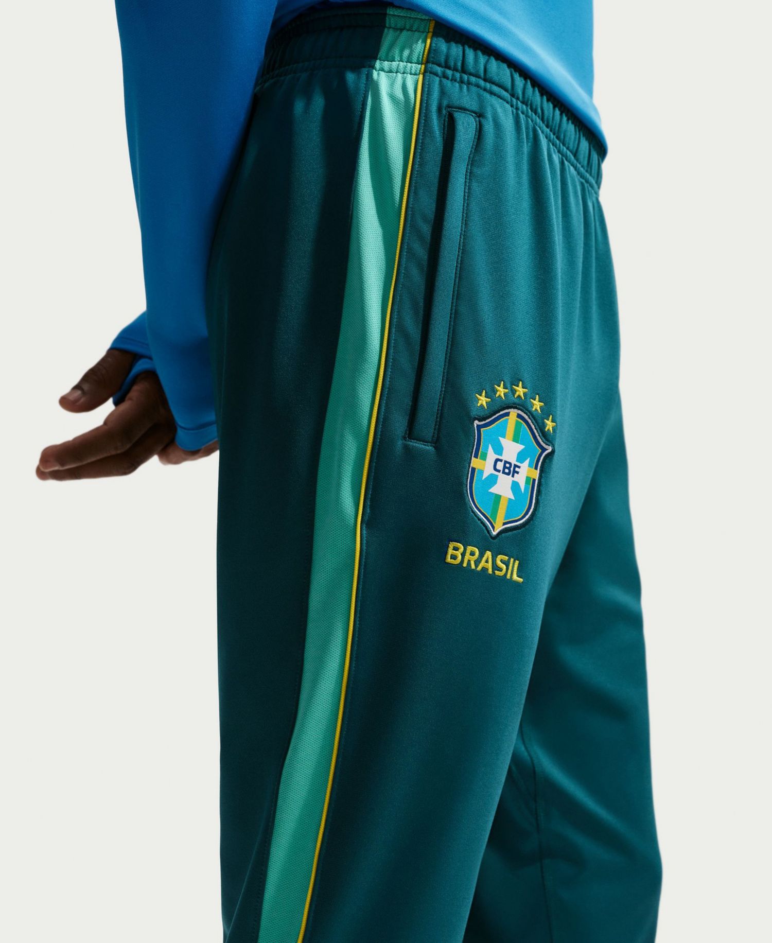 Men's Green Brazil National Team 2026 Strike Dri-FIT Pants