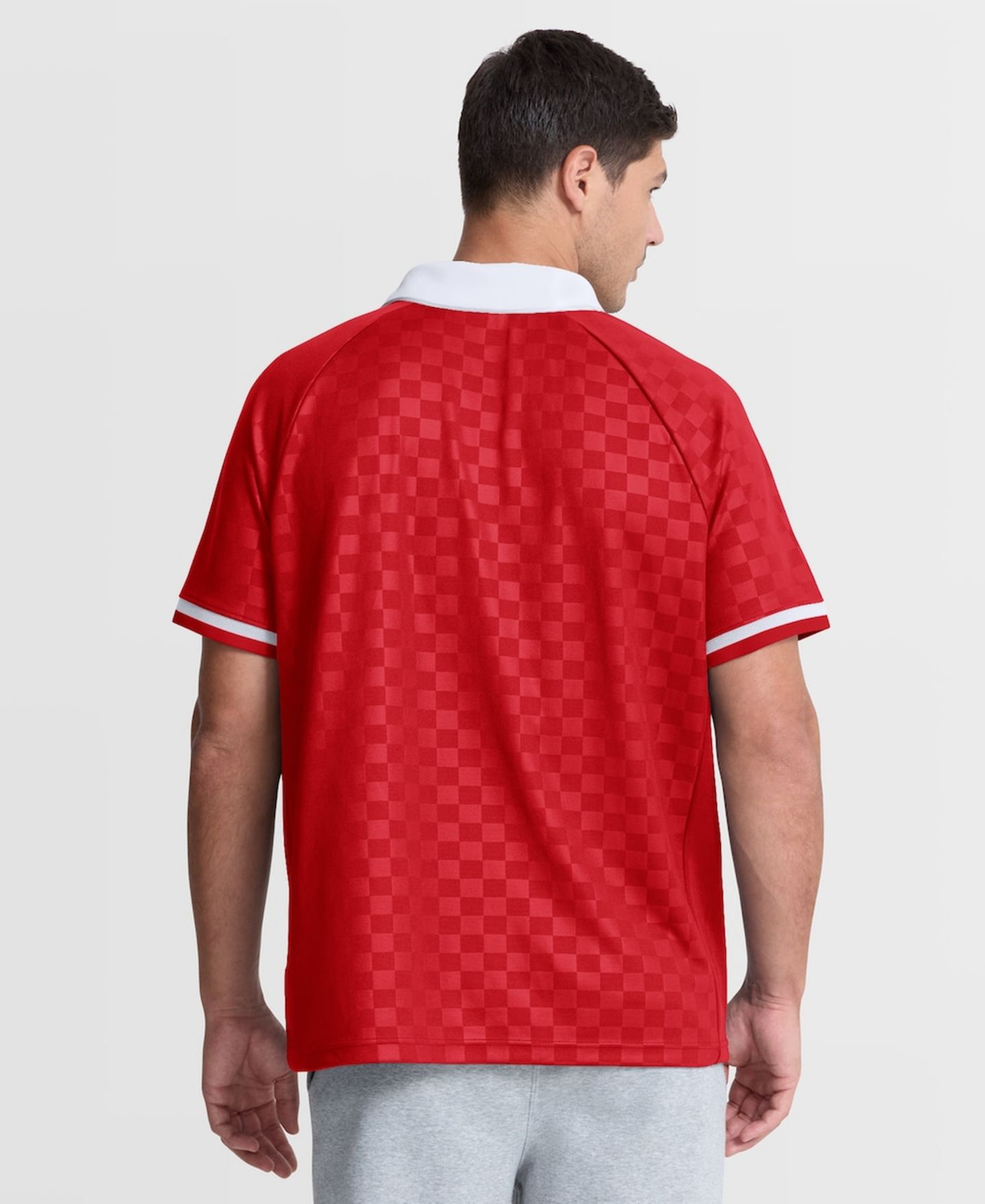 Мужская рубашка-поло Fanatics Kansas City Chiefs Homerun, V-образный вырез, Red/White — фото 4