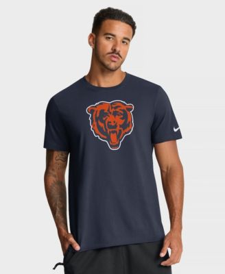 Men's Navy Chicago Bears Essential Logo T-Shirt