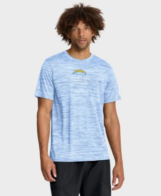 Men's Powder Blue Los Angeles Chargers Velocity Ball Carrier Dri-FIT T-Shirt