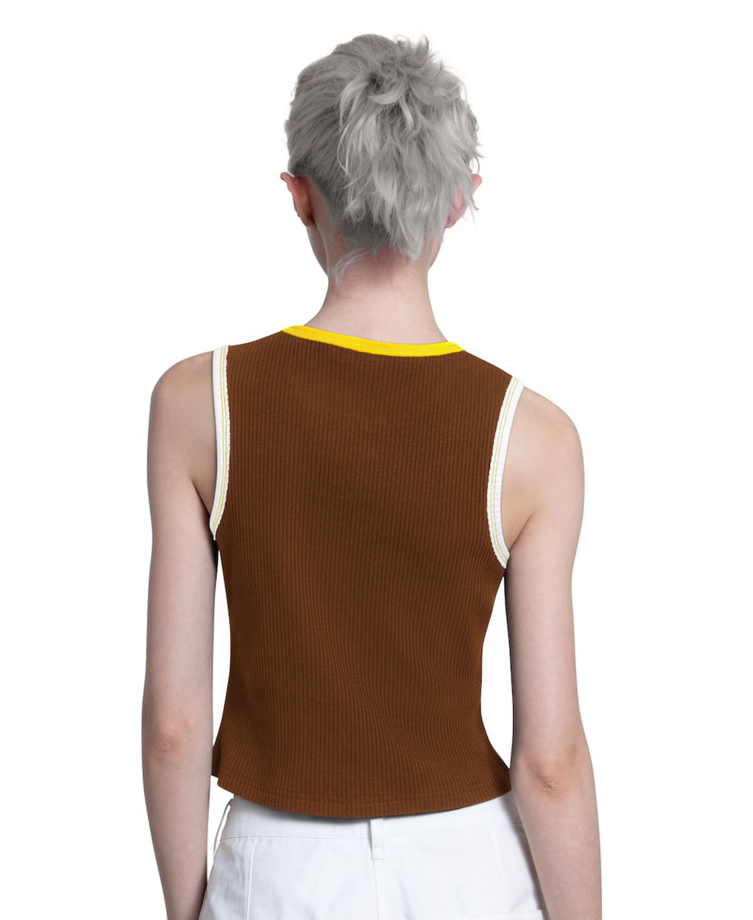 Women's Brown San Diego Padres Cooperstown Play the Ball Crop Tank Top
