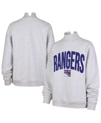 Women's Heather Gray New York Rangers Subtle Muse Sweatshirt