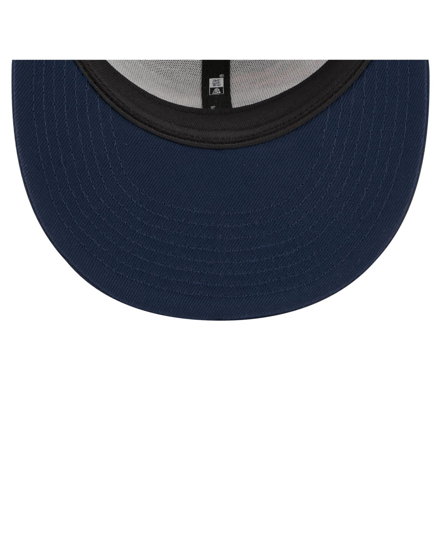 Men's Navy Denver Broncos Core Team 9FIFTY Trucker Snapback Hat