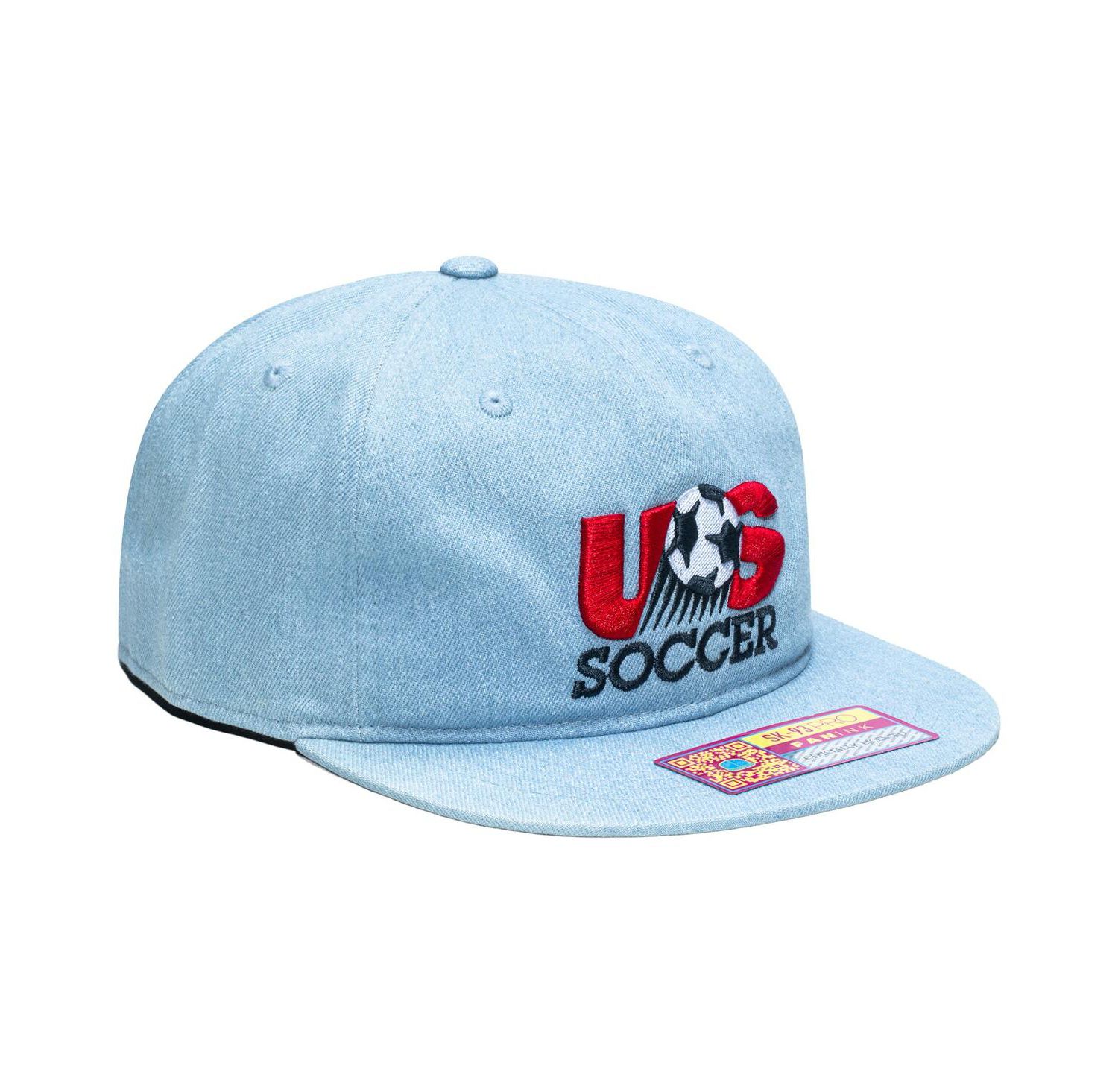 Men's and Women's Light Blue USMNT Making History Snapback Hat