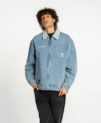 Men's and Women's Denim New York Liberty Conductor Full-Zip Jacket