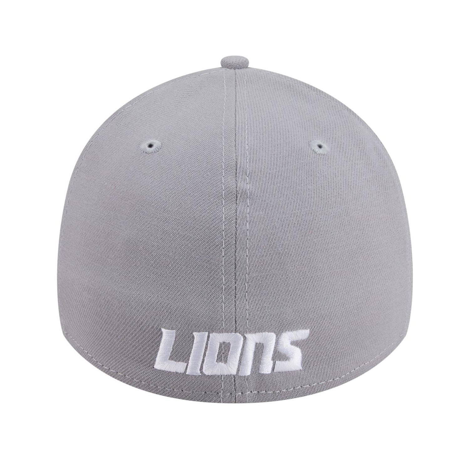 Men's Gray Detroit Lions Core Team 39THIRTY Flex Hat