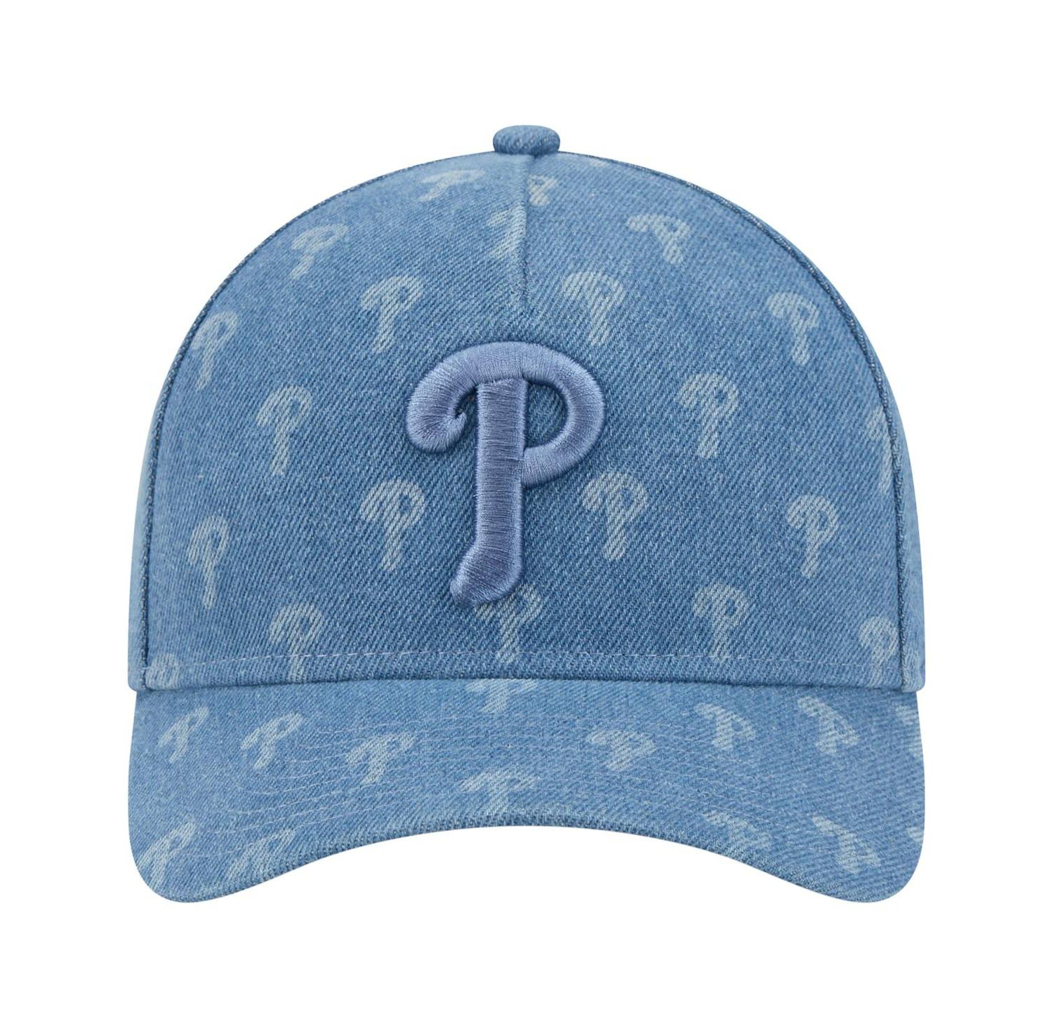 Men's and Women's Denim Philadelphia Phillies A-Frame 9FORTY Adjustable Hat