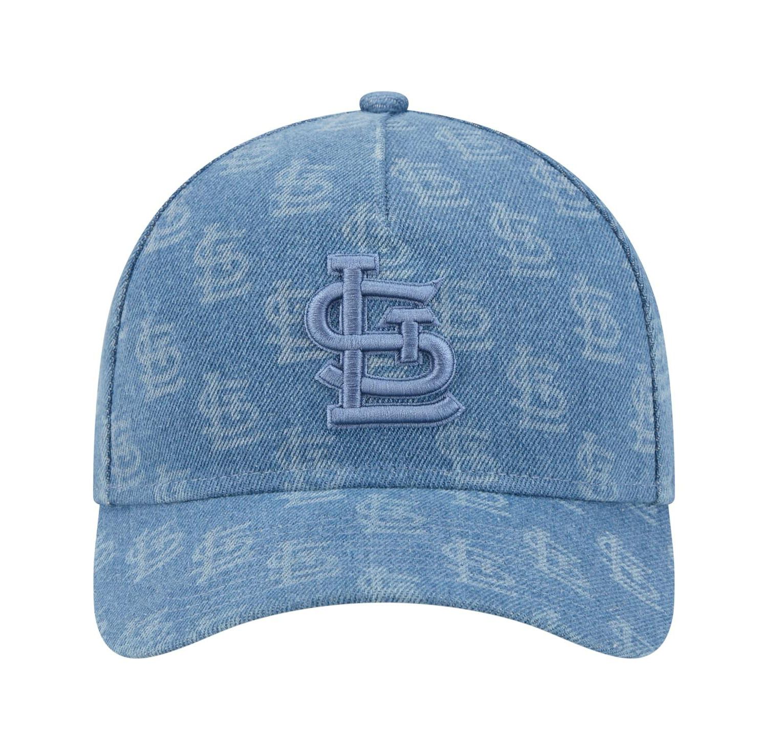 Men's and Women's Denim St. Louis Cardinals A-Frame 9FORTY Adjustable Hat