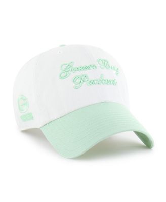 Women's White Green Bay Packers Gelato Two-Tone Clean Up Adjustable Hat