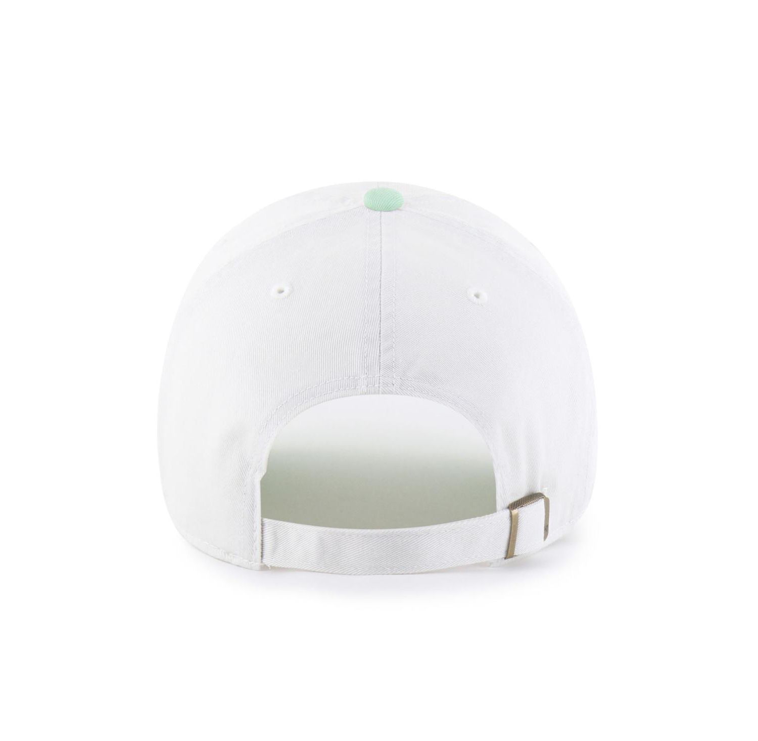Women's White/Green Seattle Mariners Gelato Two-Tone Clean Up Adjustable Hat