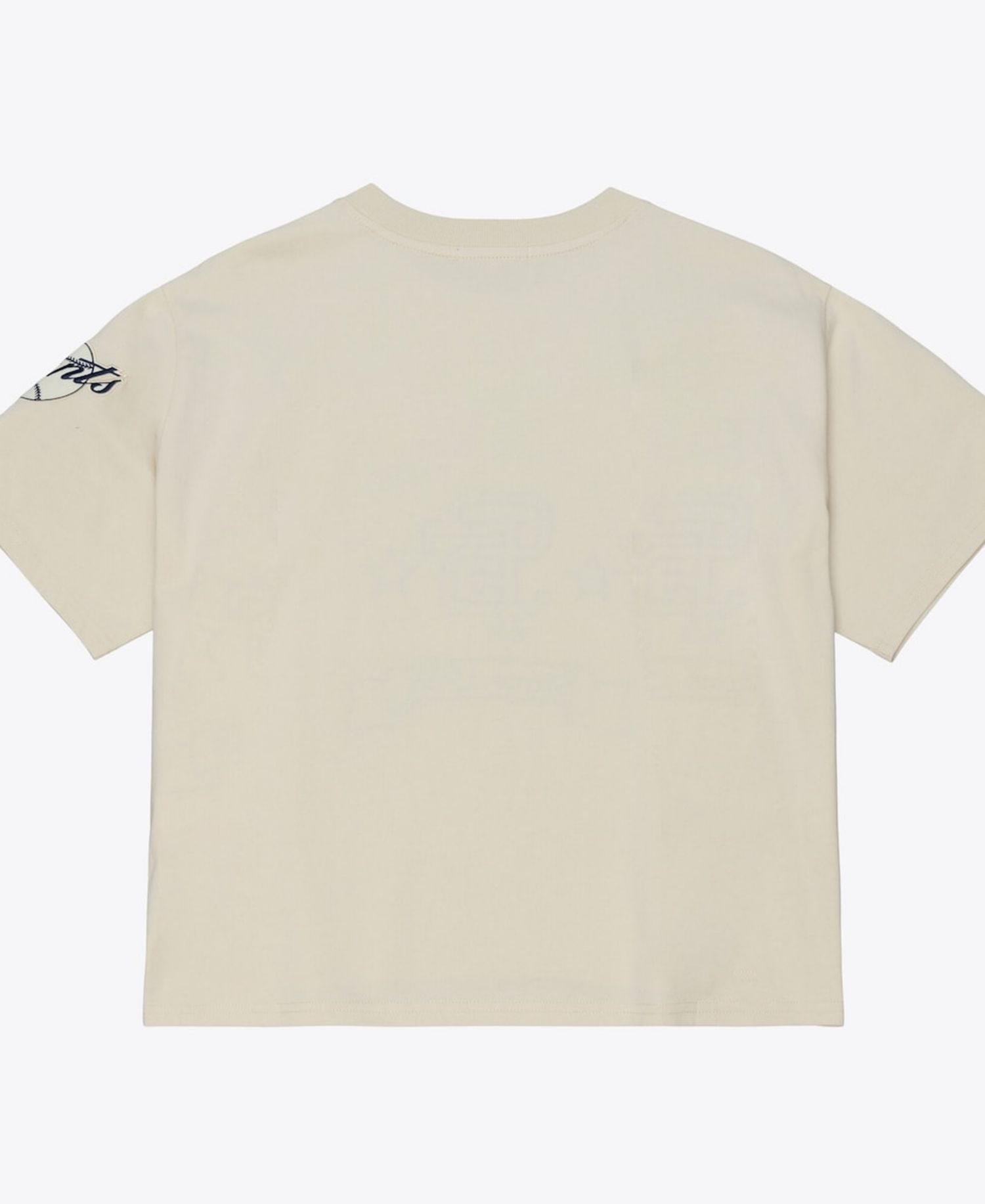 Women's Cream San Francisco Giants Cooperstown Yacht Rock Boxy Cropped T-Shirt