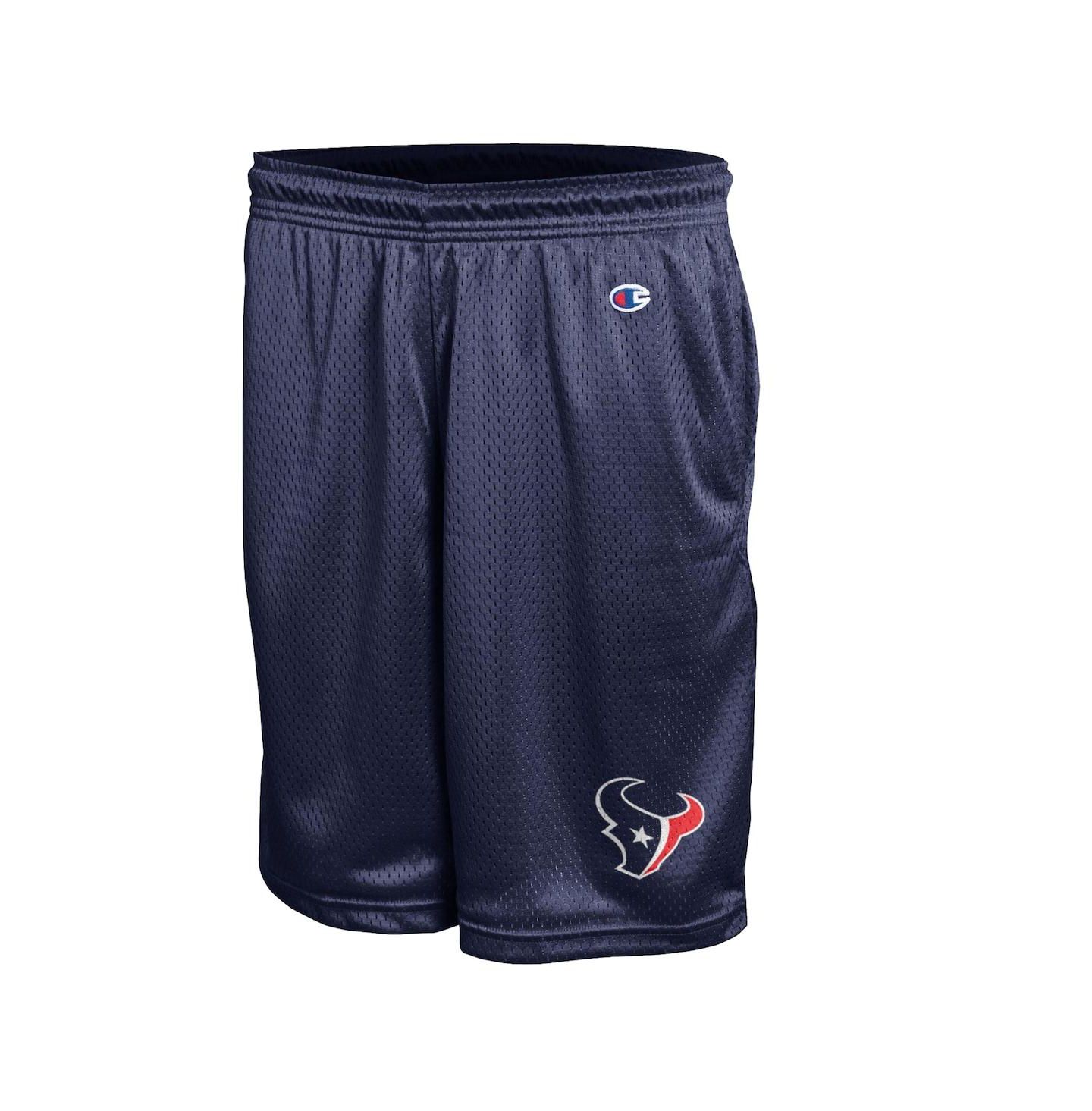 Мужские шорты Champion Navy Houston Texans Classic Mesh — фото 3