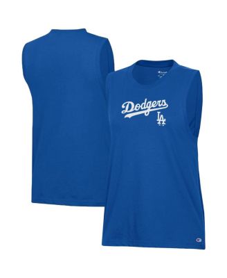 Women's Royal Los Angeles Dodgers Muscle Tank Top