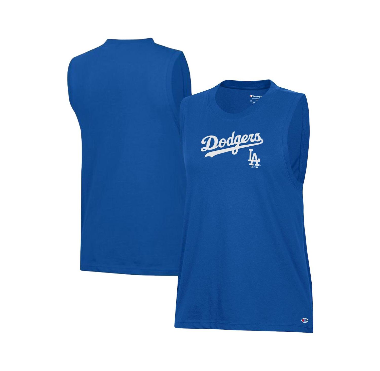 Women's Royal Los Angeles Dodgers Muscle Tank Top