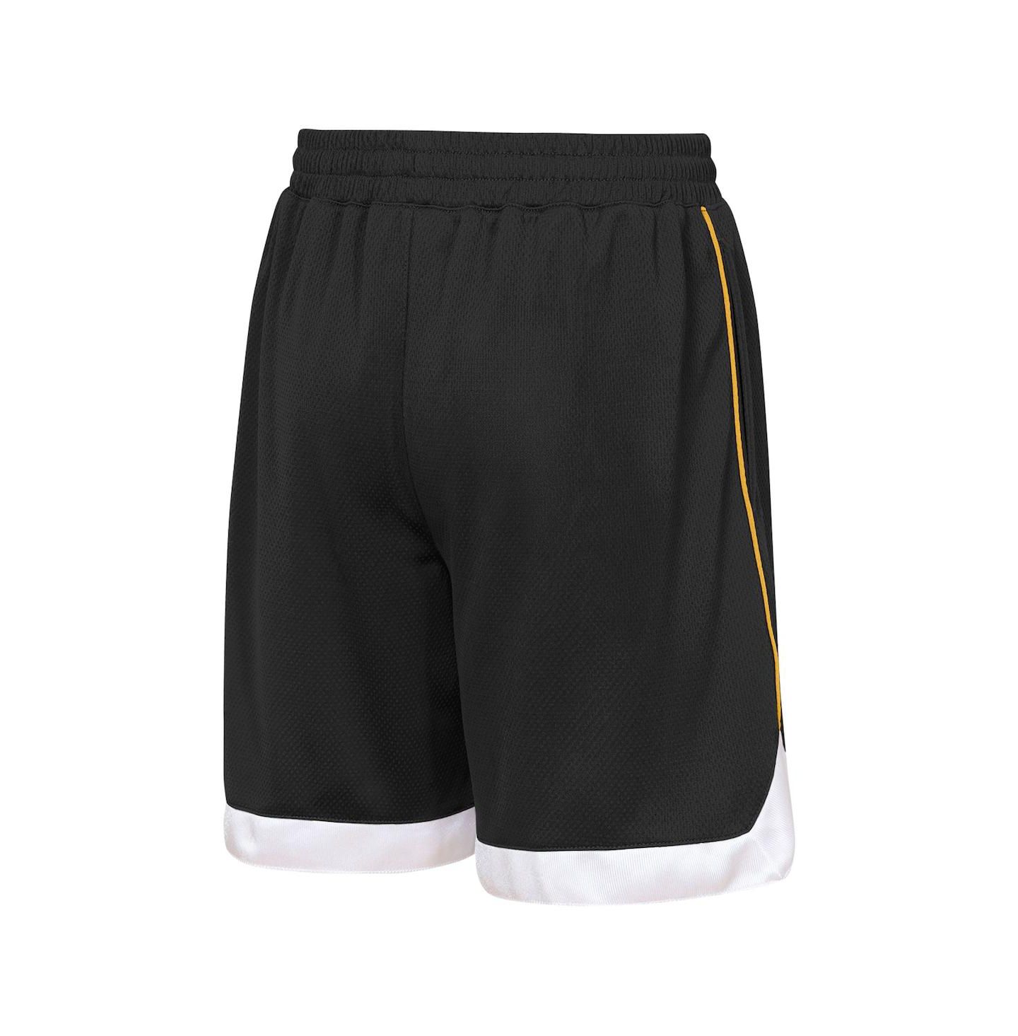 Детские сетчатые шорты Outerstuff Pittsburgh Steelers All Star, чёрные — фото 2