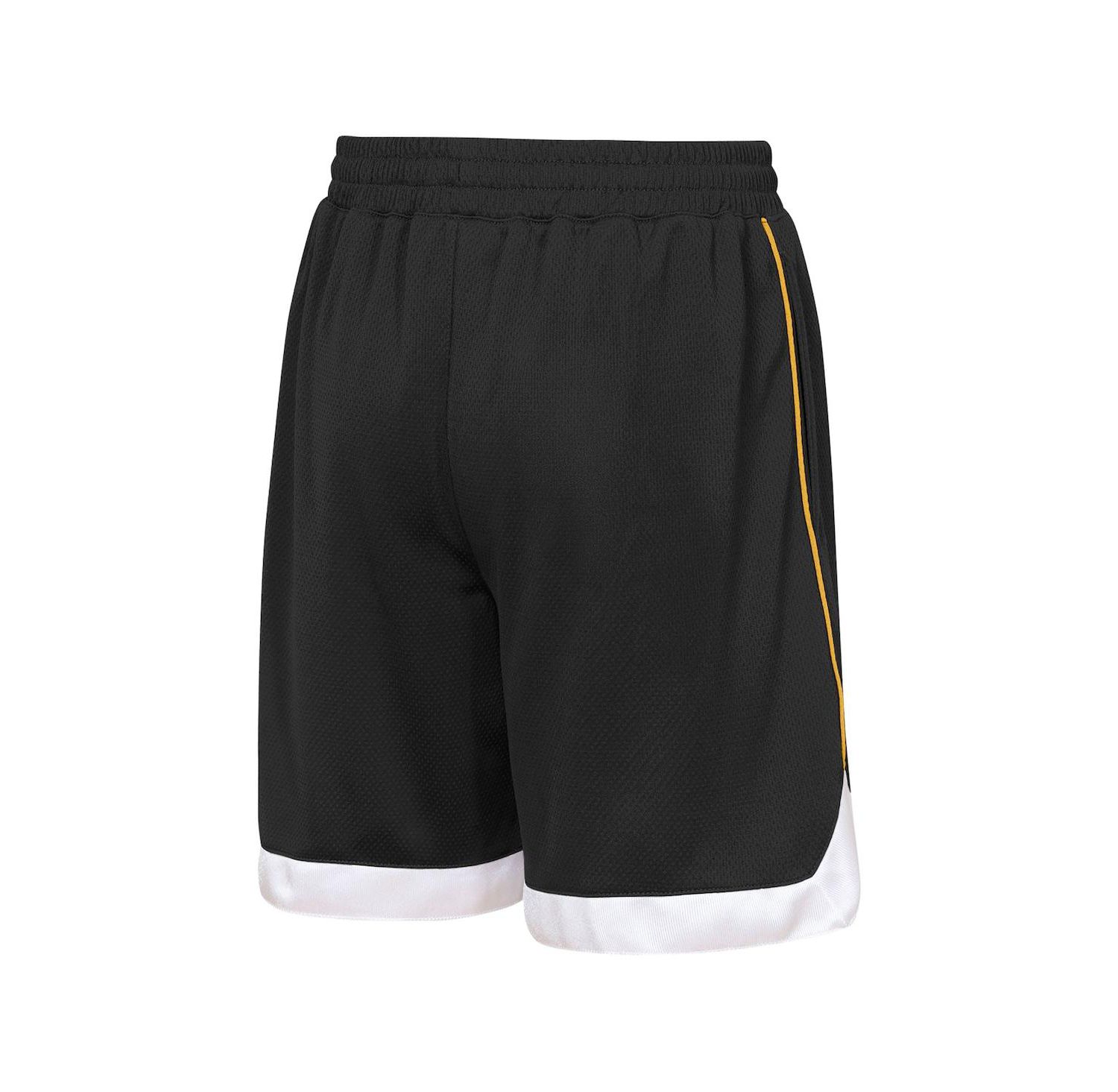 Big Boys and Girls Black Pittsburgh Steelers All Star Mesh Shorts