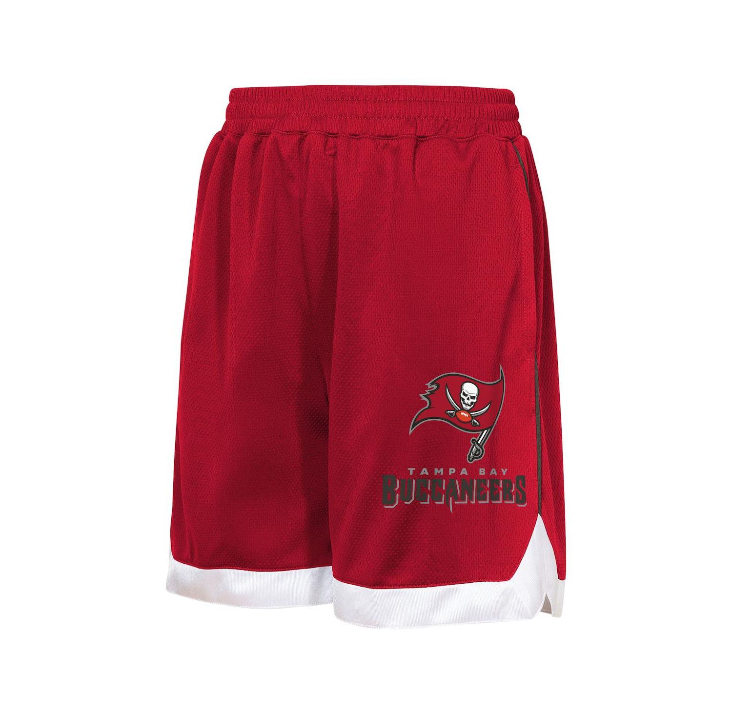 Big Boys and Girls Red Tampa Bay Buccaneers All Star Mesh Shorts