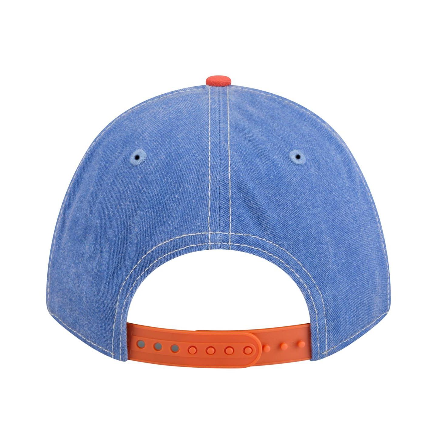 Мужские головные уборы New Era Blue FC Cincinnati Jersey Hook 9FORTY Adjustable Hat — фото 2