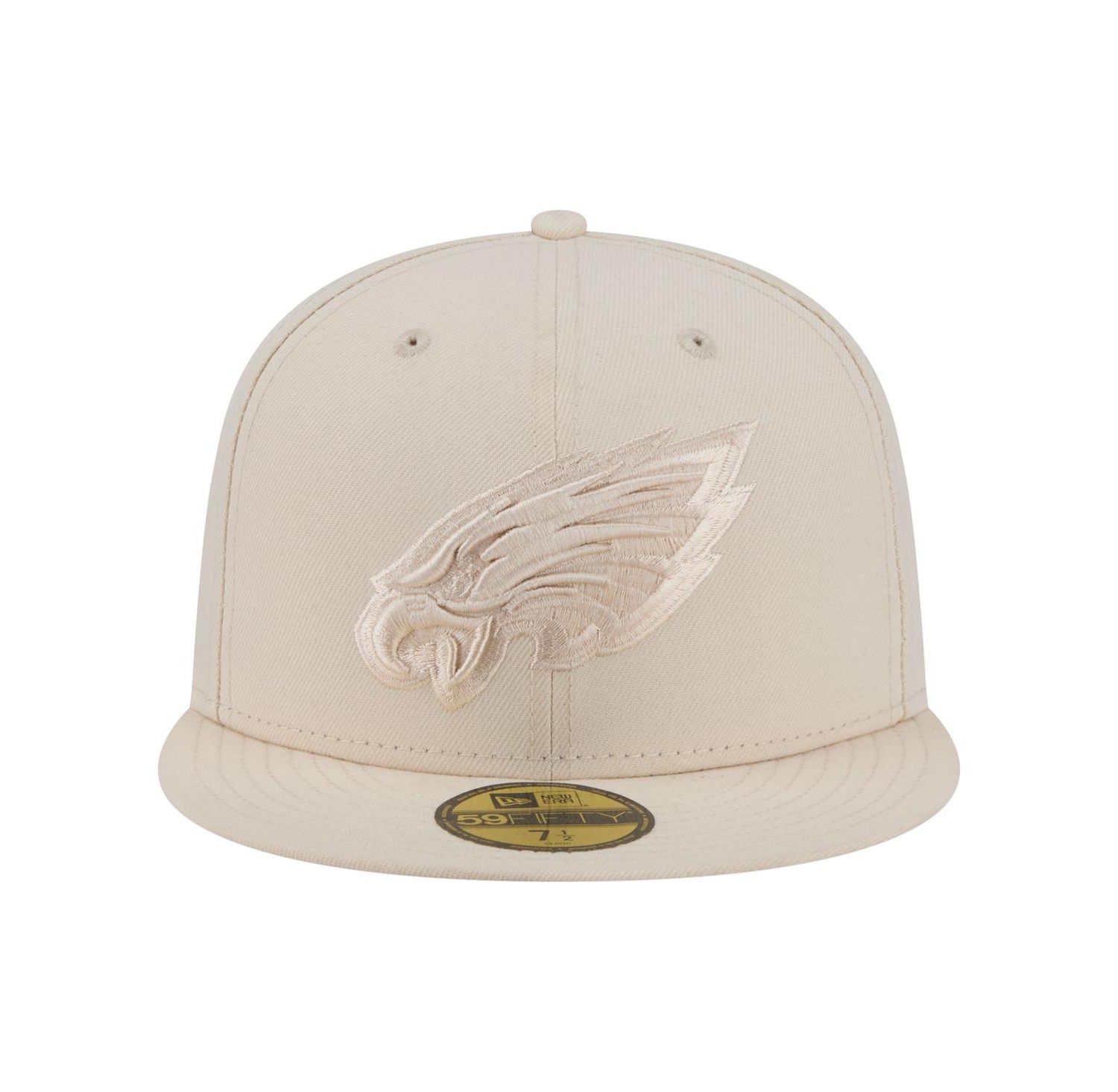 Men's Cream Philadelphia Eagles Color Pack 59FIFTY Fitted Hat