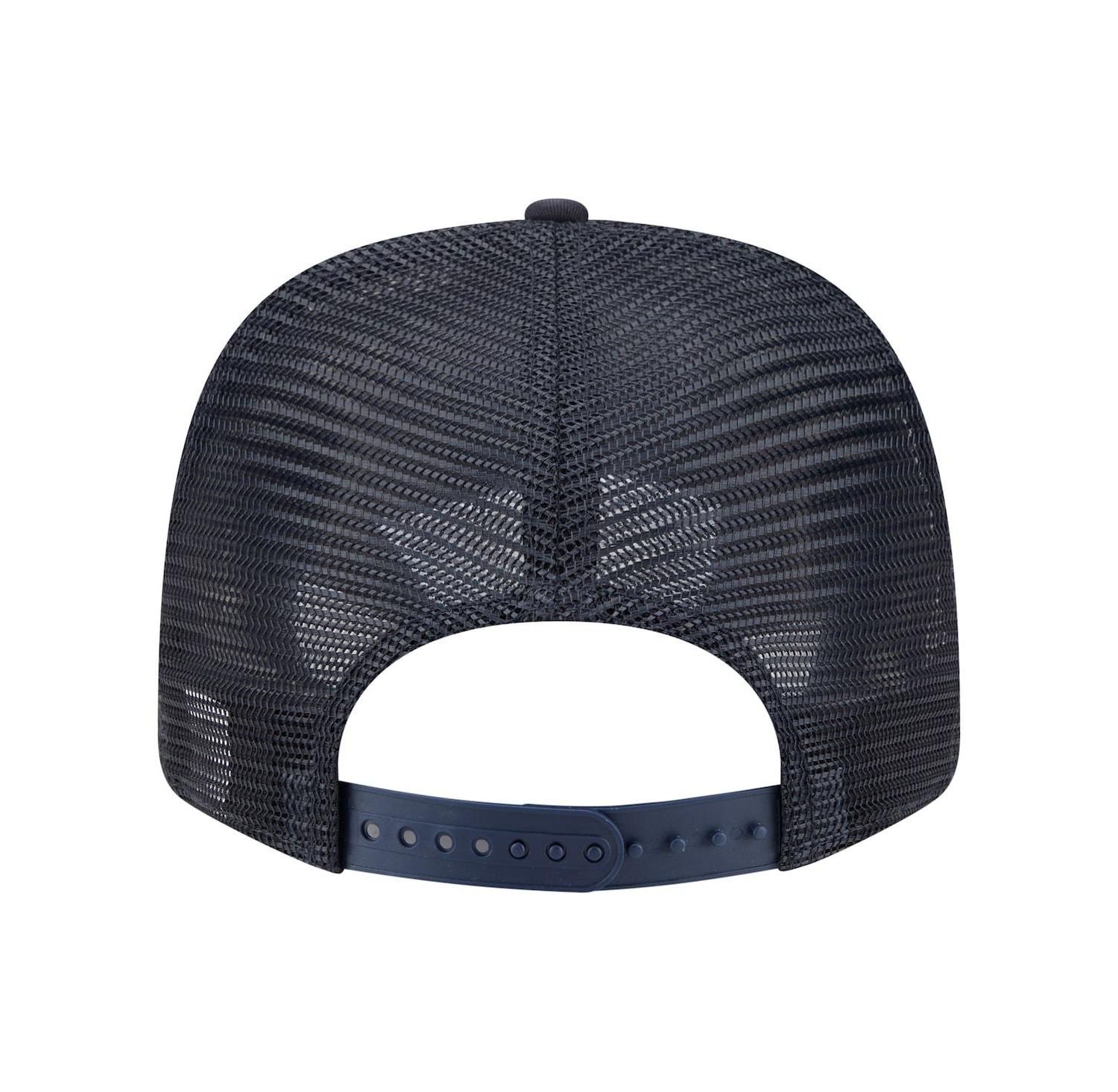 Men's Navy New York Yankees Throwback Contest 9SEVENTY Adjustable Trucker Hat