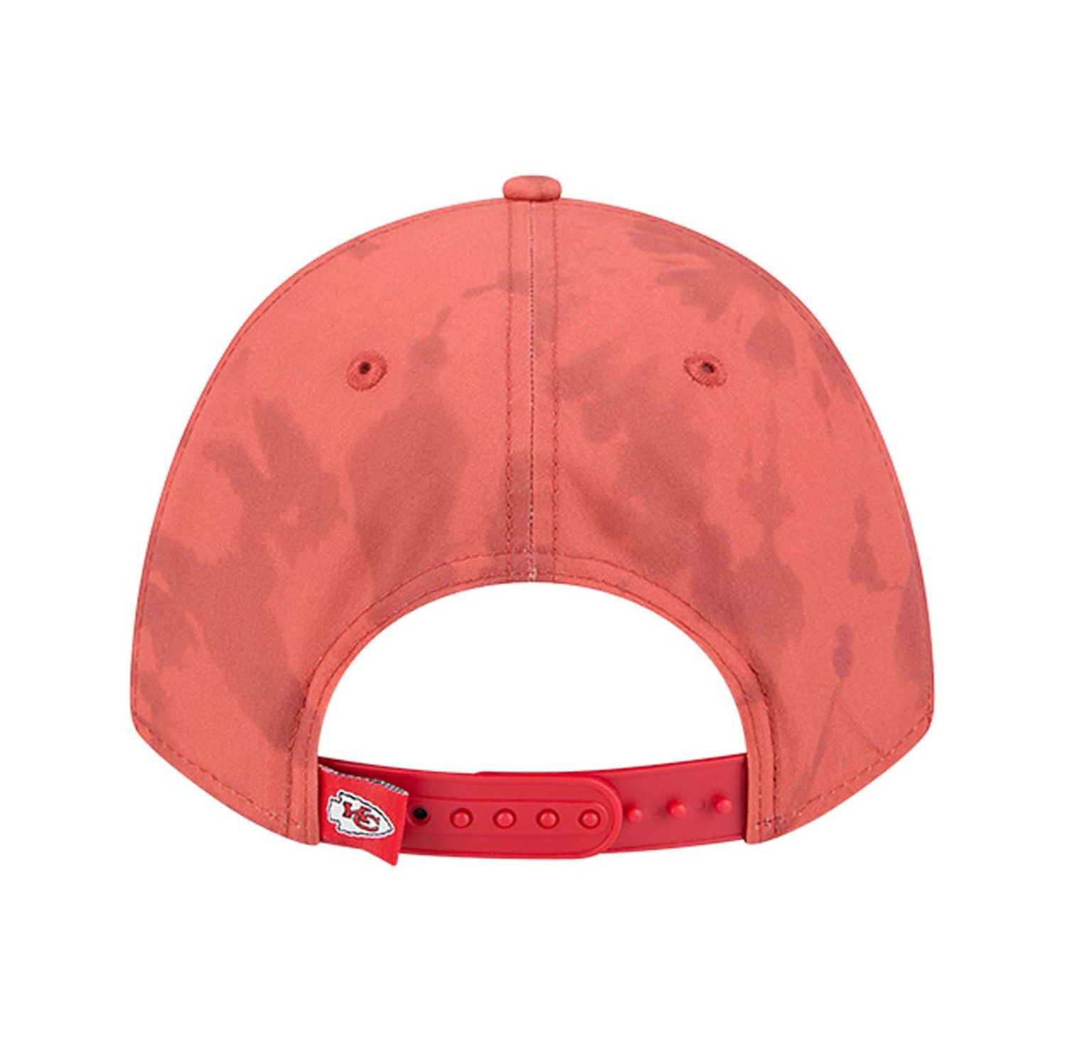Men's Red Kansas City Chiefs Tie Dye Fade 9Forty M-Crown A-Frame Adjustable Hat